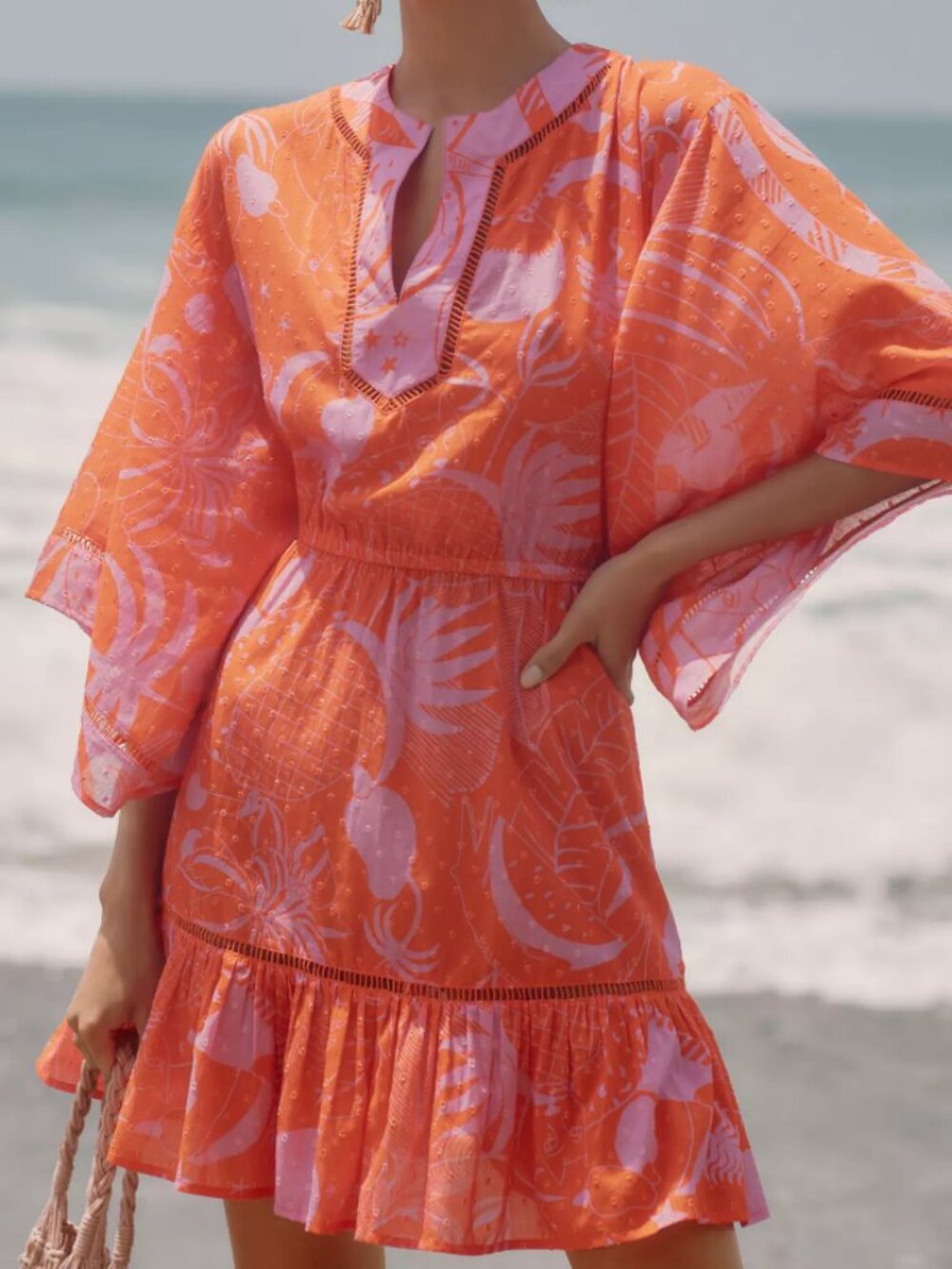 FARM Rio Farm Rio Kaftan Cover-Up Dress